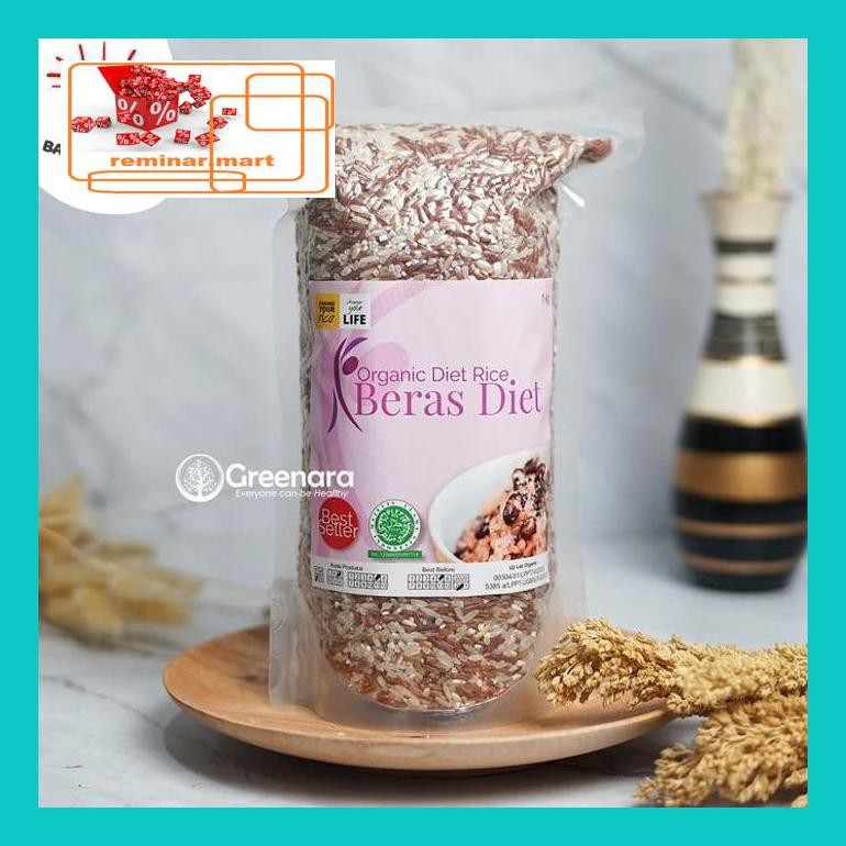 

S0Bers Beras Diet Organik 1Kg Ekafarm Ric0S50B