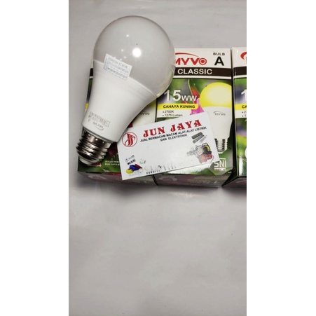 Bohlam led myvo 15 watt Warm white(kuning)- lampu 15 watt myvo classic
