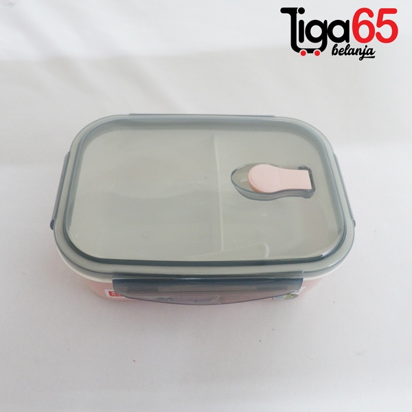 365 LUNCH BOX #40823 Kotak Makan / Tempat Makan Bento / Container / Bekal Sekolah Kerja