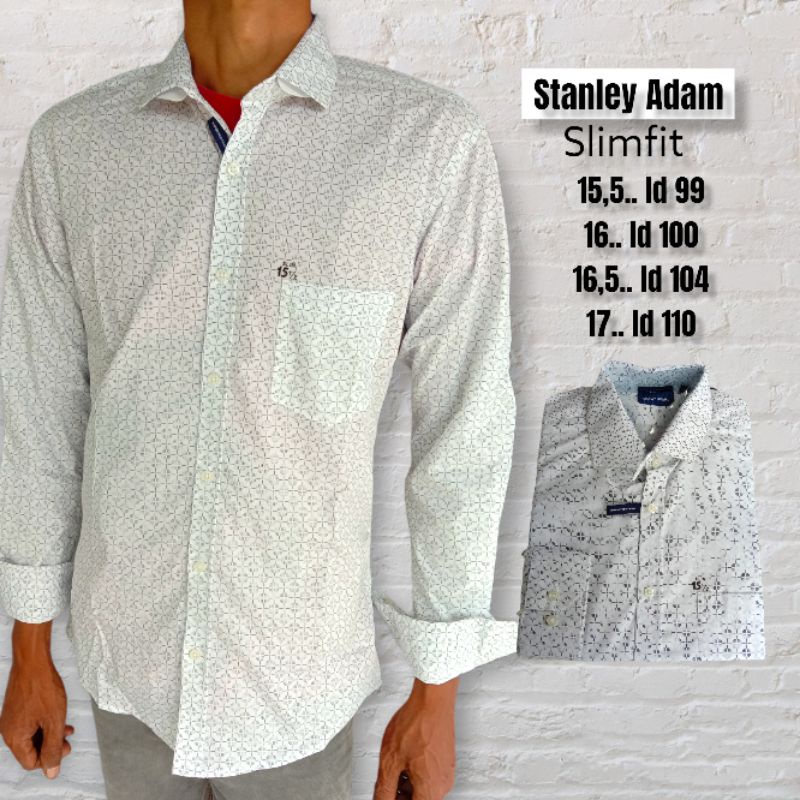 kemeja cowok stanley adam