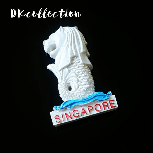 Magnet Singapore magnet singapura magnet kulkas Singapore tempelan kulkas Singapura