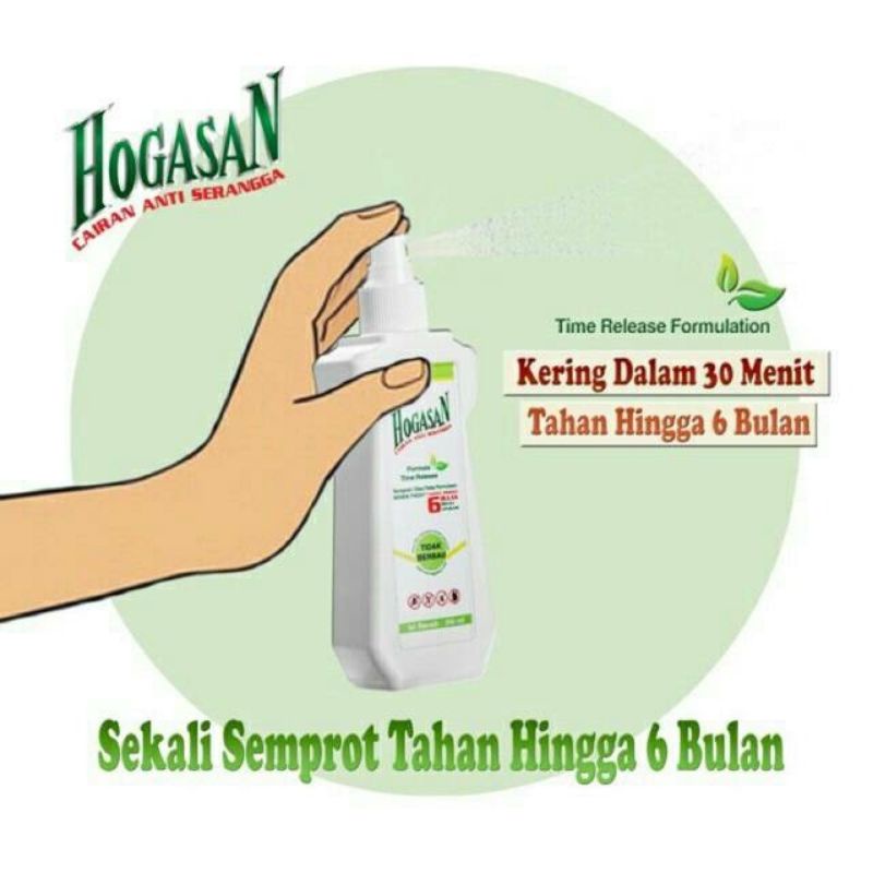 Hogasan 200 ml anti serangga/anti semut/anti kecoa/anti rayap/anti tungau