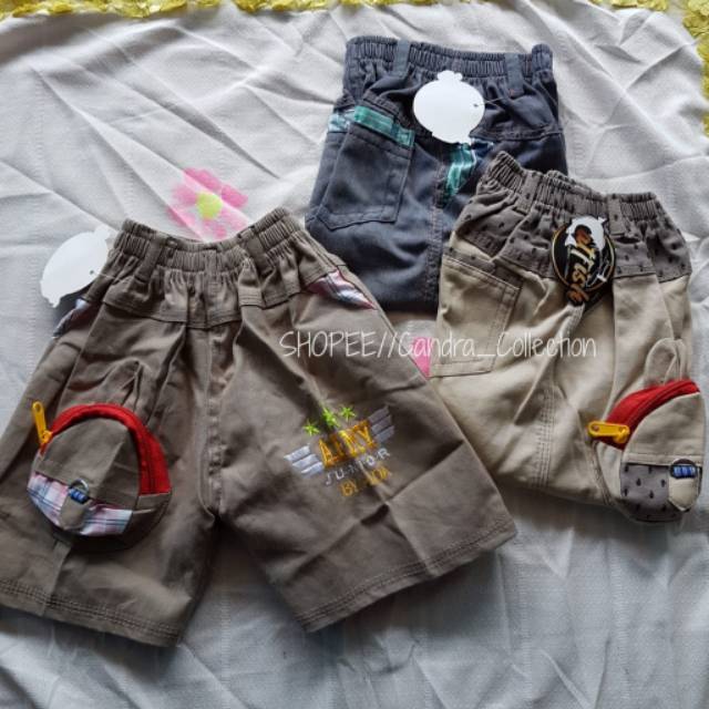 TERBARU !! CELANA ANAK PENDEK - cargo pants anak