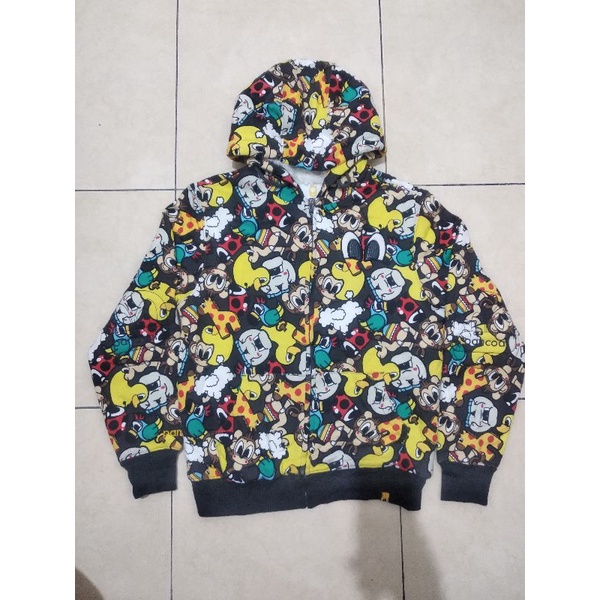 Zipper Hoodie pancoat full print second original rare