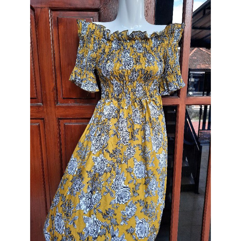 Sabrina Kerut / Dress Sabrina / Dress Dada Karet