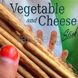 

Vegetables and Cheese Stick Biskuit Biskitop (Kardusan)