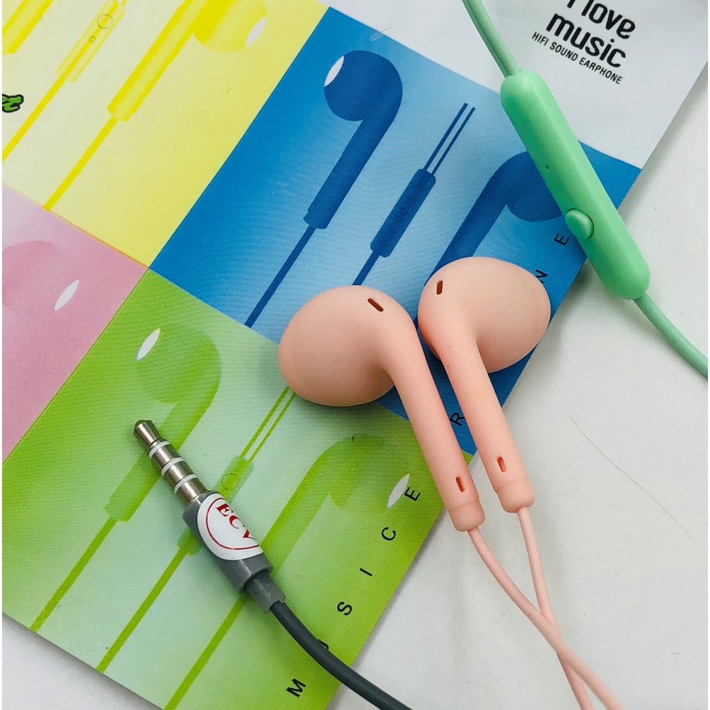 HEADSET MACARON U19 / HANDFREE U19 / EARPHONE U19 HEADSET STEREO