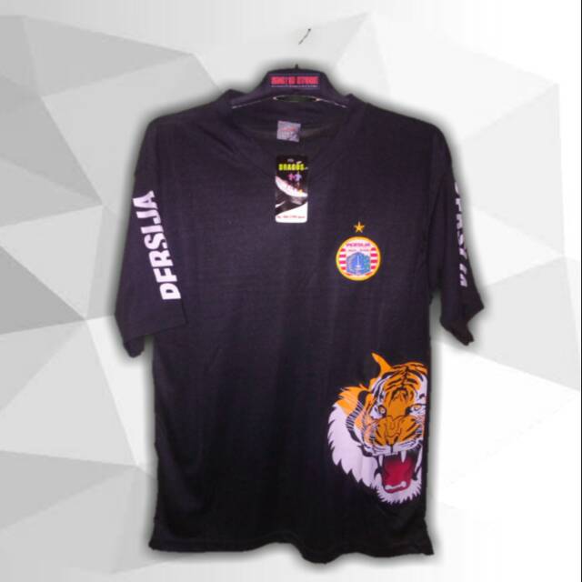 Jersey persija tiger roar sablon - jersey bola persija terlaris