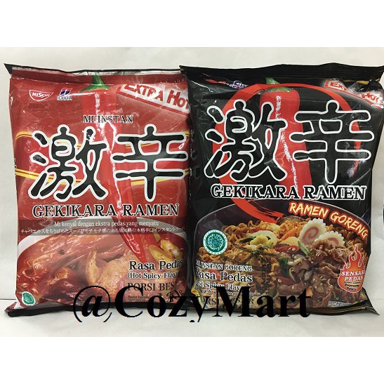 

Gekikara Ramen Goreng & Kuah 120 gram