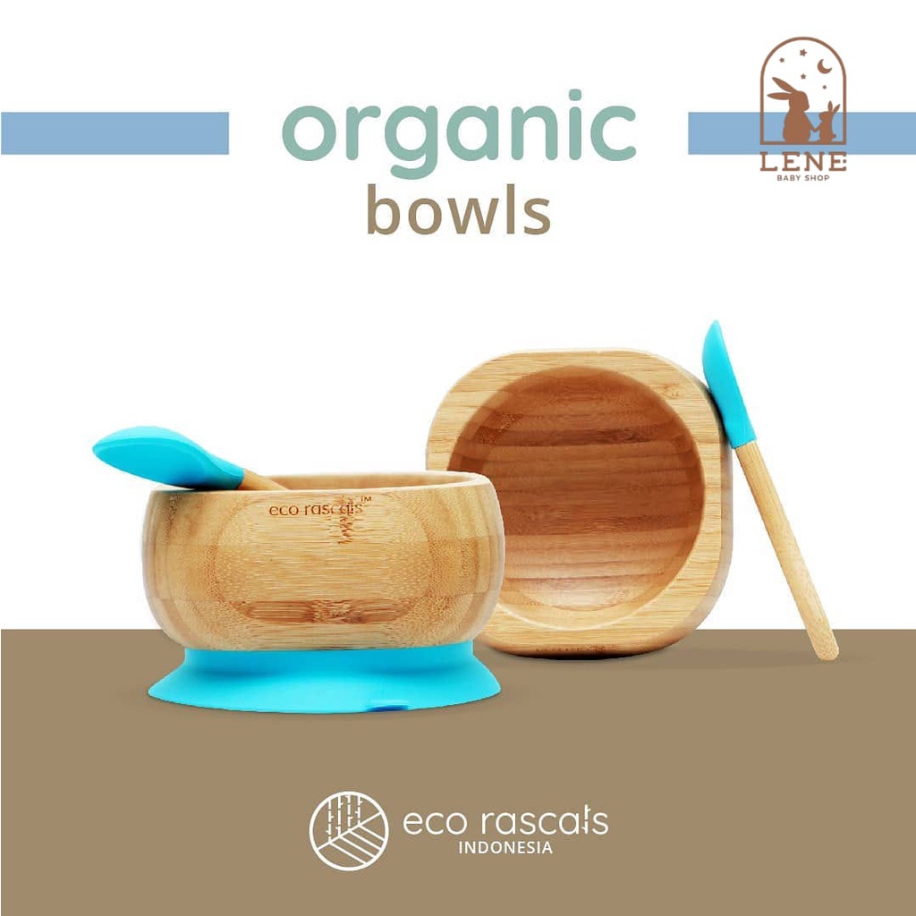 Eco Rascals Bamboo Baby Bowl Set