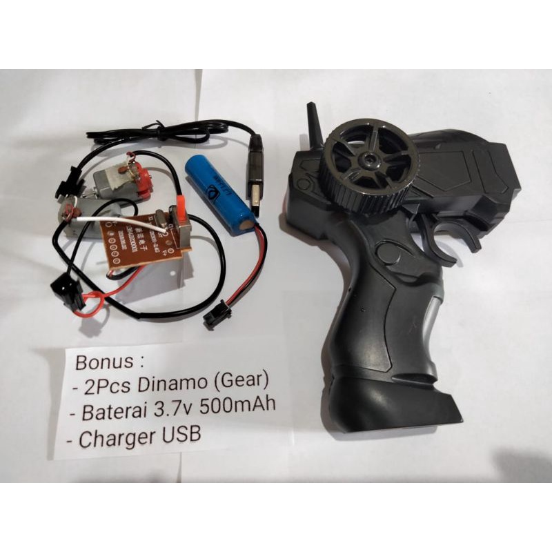 1Set Modul PCB Mobil Remote Control 2.4Ghz Baterai Cas