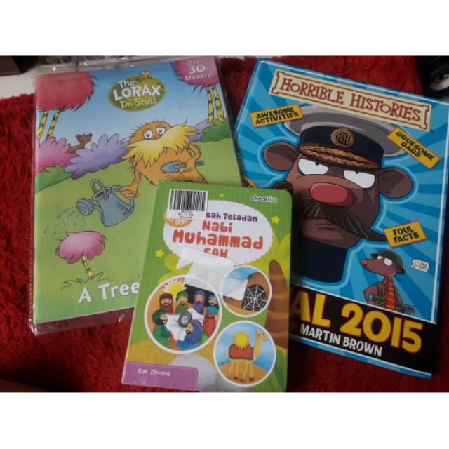 Buku BBW Murah Board Book Activities Book Sticker