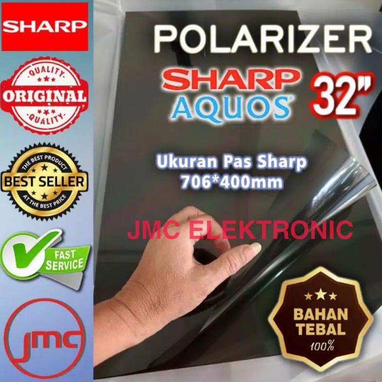 Polarizer Lcd Tv Sharp Aquos 32 Inch 0 Derajat Polariser Polaris 32 Inc Lapisan Luar Tv Sharp Aquos