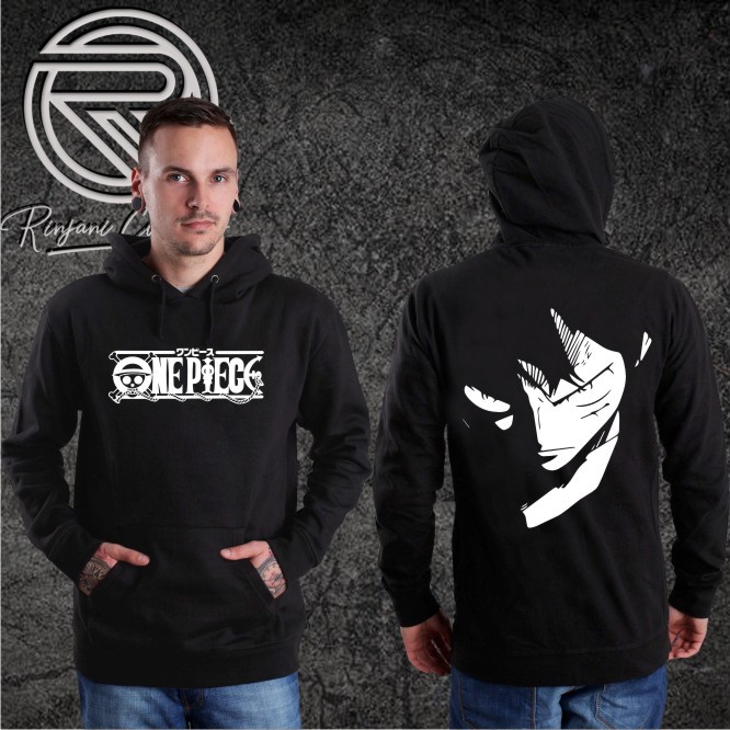JAKET ONE PIECE.MONKEY D LUFFY.FREE MASKER KEREN