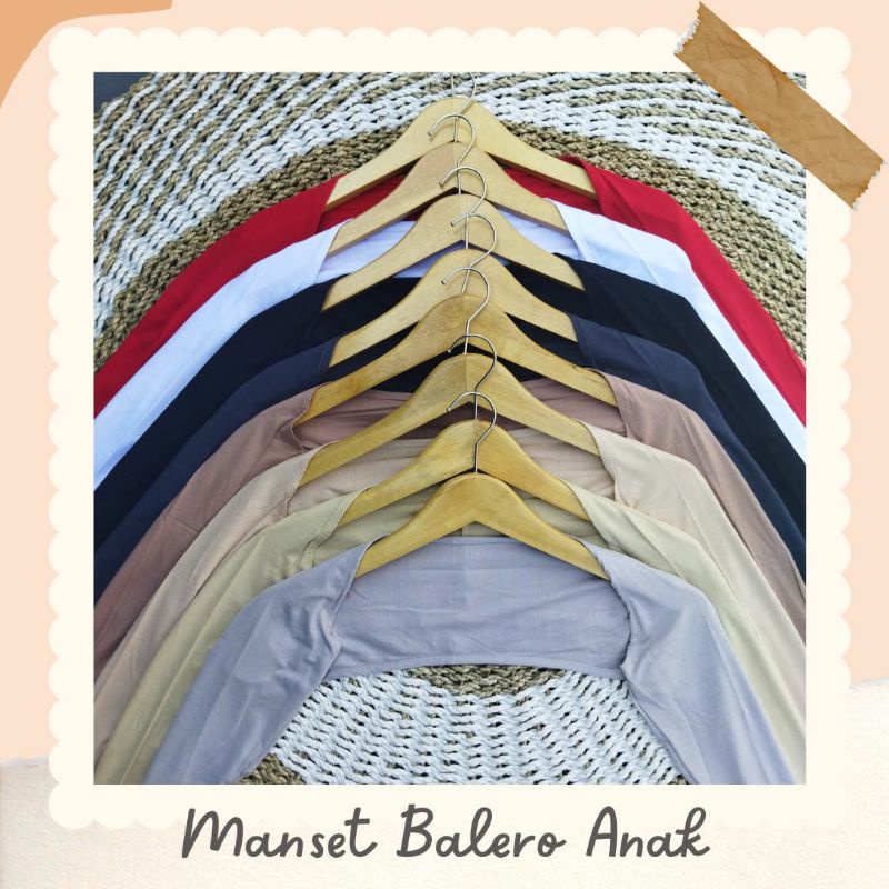 Manset Tangan Balero Anak Bahan Rayon