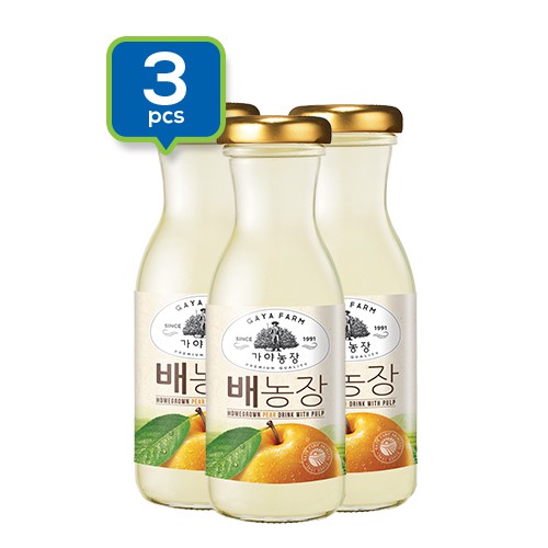 

Woongjin Pear Drink - 180ml/3pcs