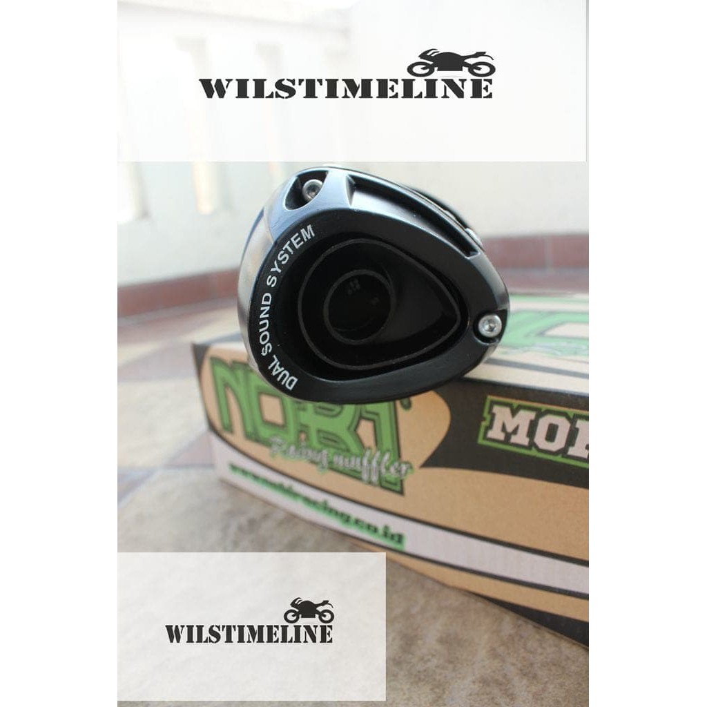 Knalpot NOBI NEO SS untuk Motor Honda Vario - Beat