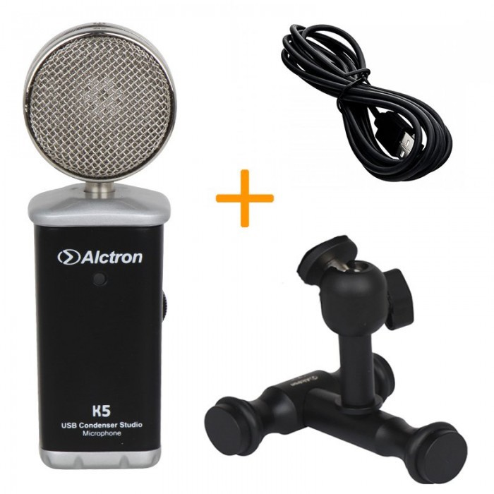 ALCTRON K5 USB Condenser Studio Microphone