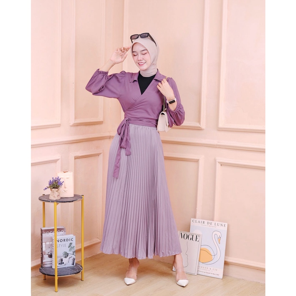 ROK PLISKET PREMIUM / PLEATED SKIRT PREMIUM MAYUNG