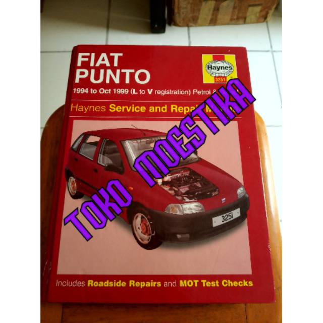 haynes service and repair manual - fiat punto