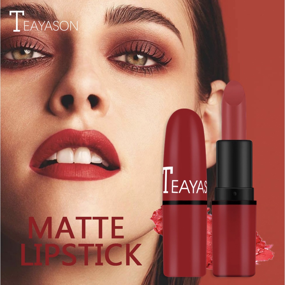 TEAYASON Matte Lipstik Lip Glaze Lipstick TD010