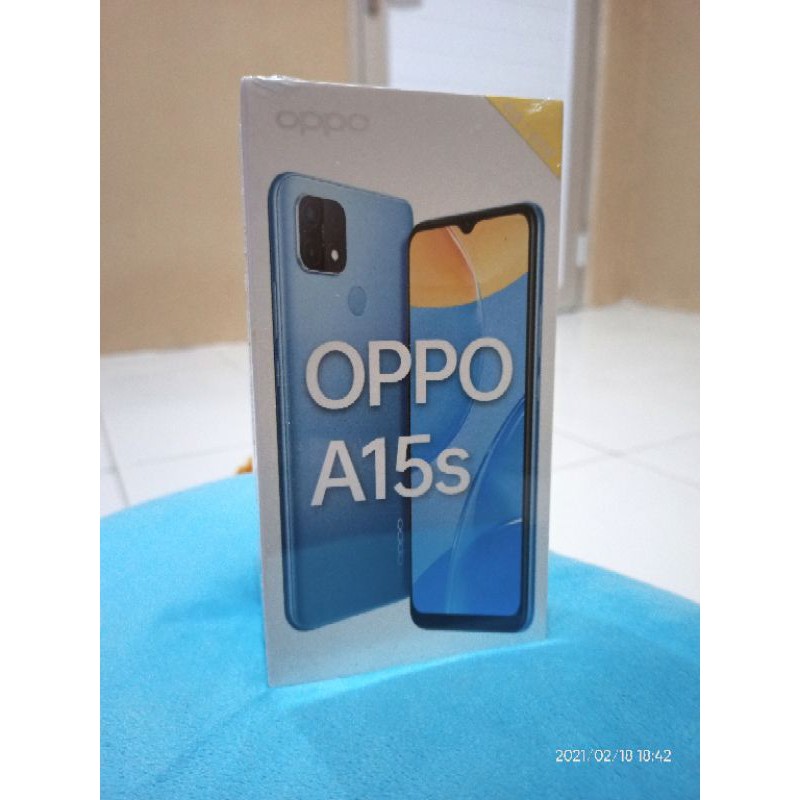 Oppo A15s ram 4/64 gb original garansi resmi oppo a53 a52 a15 reno
