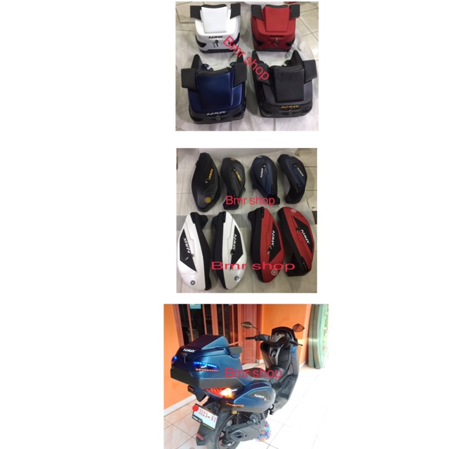 Paketan top box belakang all new nmax 2020 sandaran/backrest dan side box samping all new nmax 2020