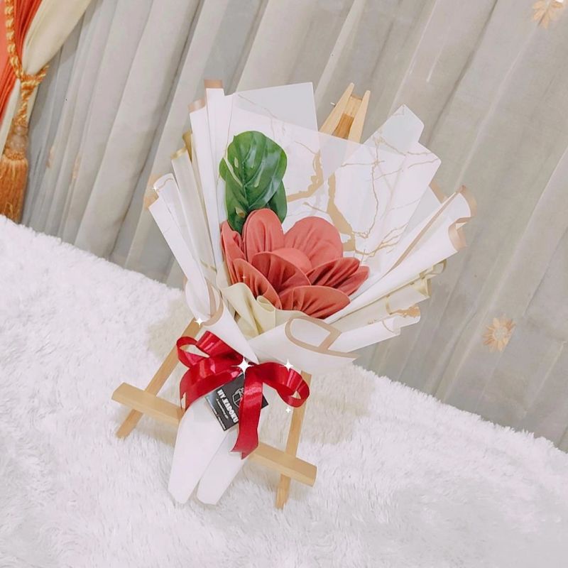 buket hijab segi empat buket murah