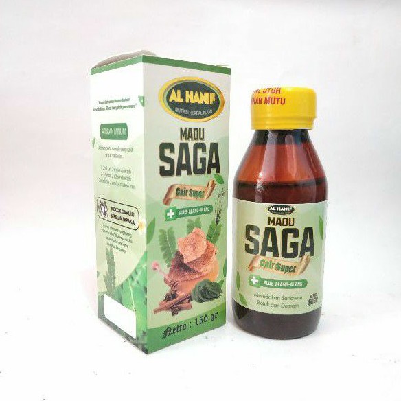 

Madu Saga Al-Hanif - Madu Saga Cair Super plus Alang alang