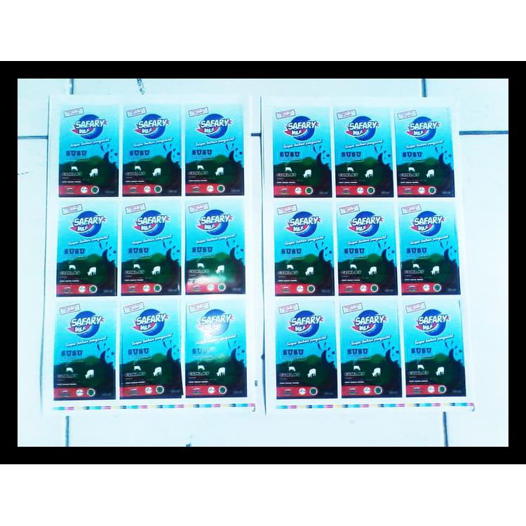 

Cetak Sticker Chromo A3 + Murah Hemat