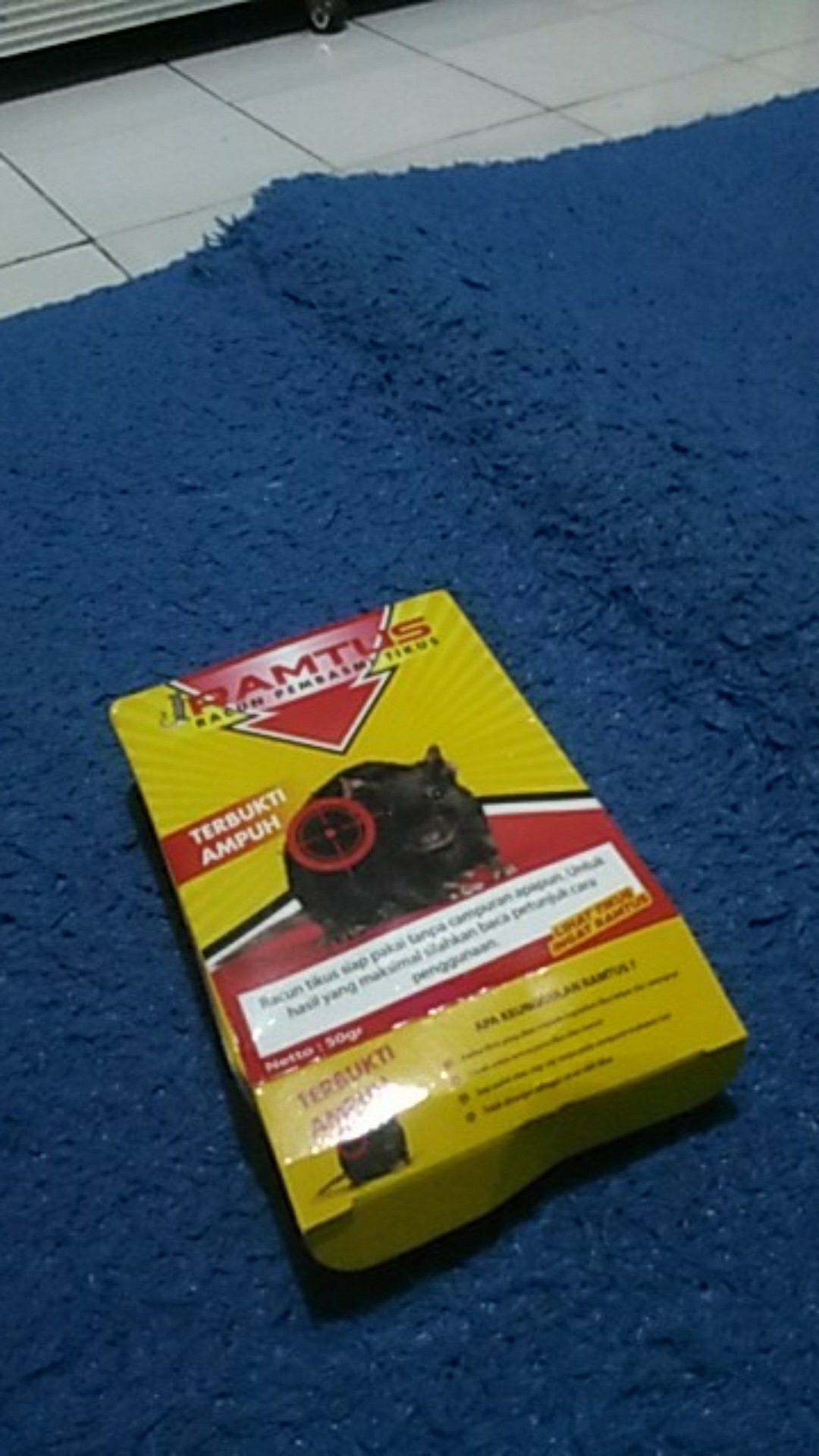 Ramtus Obat Racun Tikus Langsung Mati Kering Tidak Bau Sangat Ampuh Racun Pembasmi Tikus 1 Pack
