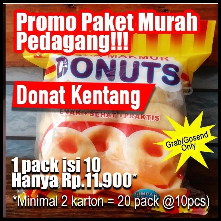 

Promo Paket Termurah!!! Donat Kentang Asli Khusus Pedagang - Terbatas!