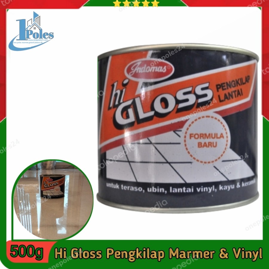 Hi Gloss Pengkilap Marmer Granit Tegel Teraso Ubin Vinyl