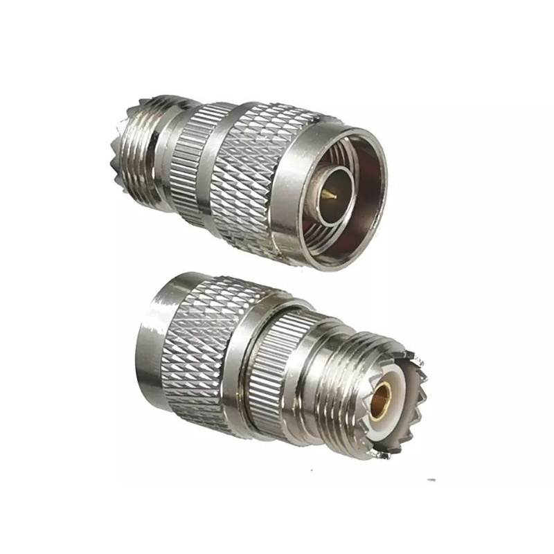 N Male Konektor Adaptor RF Lurus Coax Jack Female Coax SO239 male Ke UHF SO-239 N male to PL