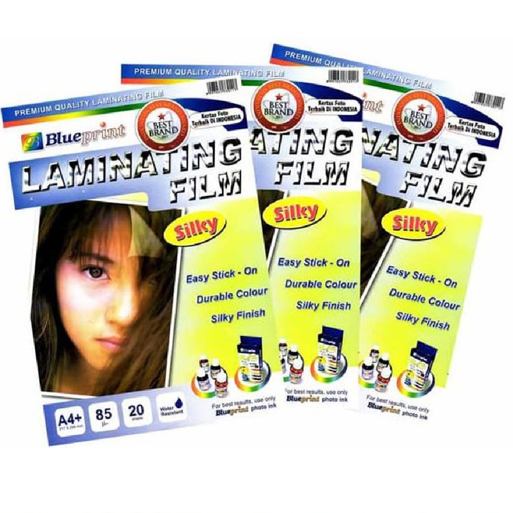 Blueprint Laminating Film Silky Doff Laminasi A4 Matte