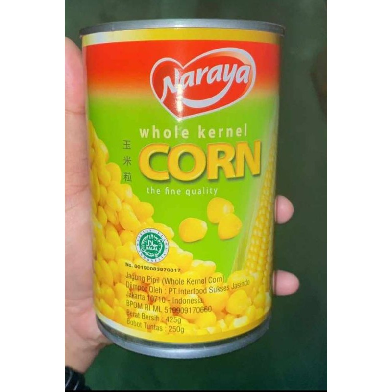 

Jagung pipil kaleng / whole corn