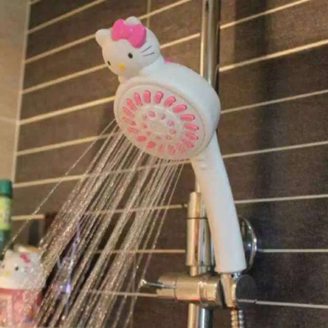 Hand Shower Hello kitty tanpa selang