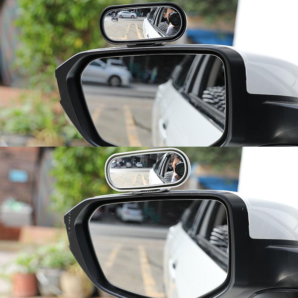 Wonder Car Blind Spot Mirror Aksesoris Mobil Alat Bantu Spion Belakang Mobil Stick on Sudut Lebar 360 Derajat