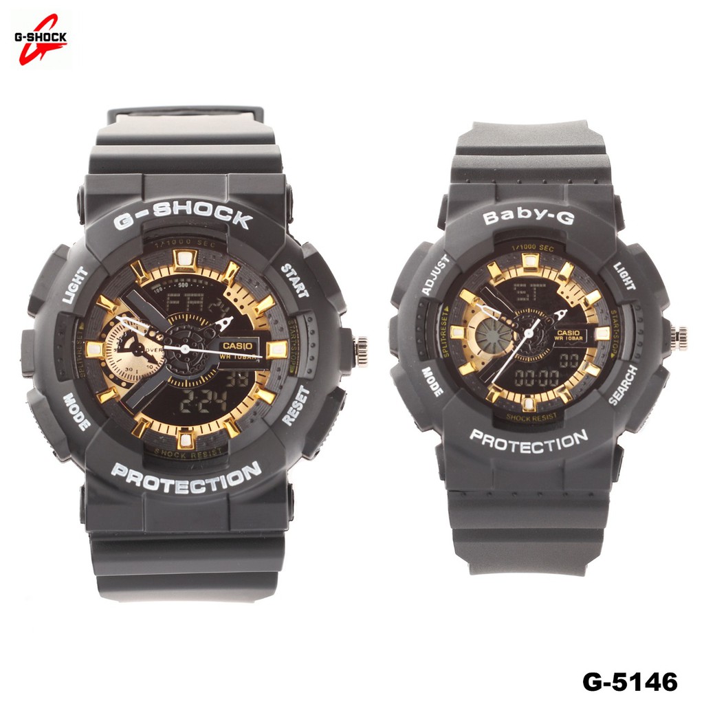 JAM TANGAN COUPLE G-SHOCK BABY-G CASIO G-5146 EX