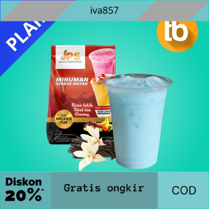 

PROMO JPS Vanilla Blue Plain (Bubuk minuman dan makanan) GRATIS ONGKIR