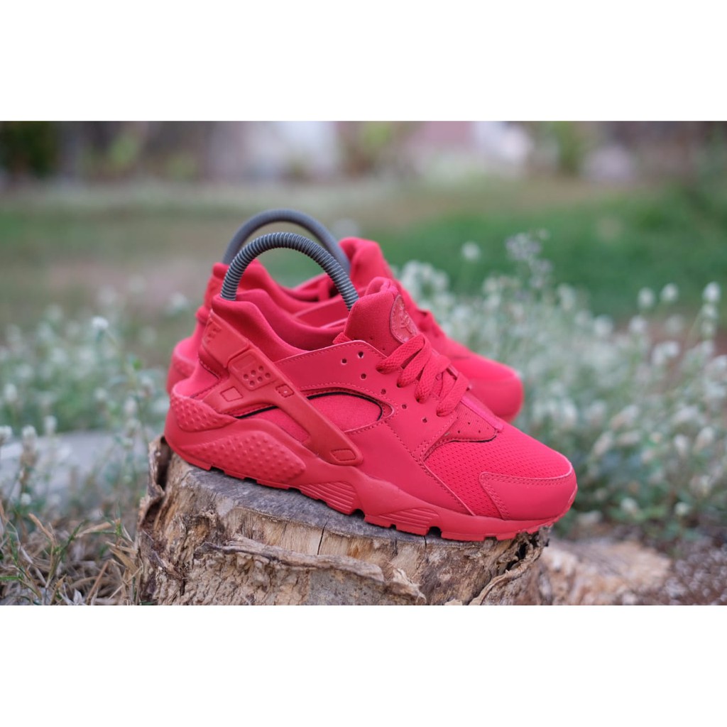 Sepatu Original Nike Huarache Full Red