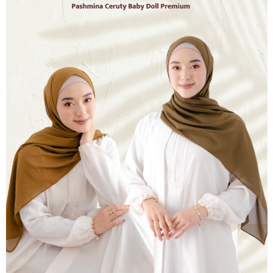 Hijab Pashmina Ceruty Baby Doll Premium Part 1