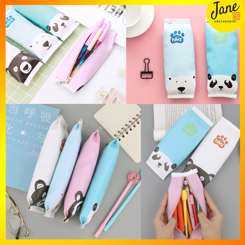 

Tempat Pensil Lucu Artic Bear Beruang Kutub Pencil Case Stationary JCTP006