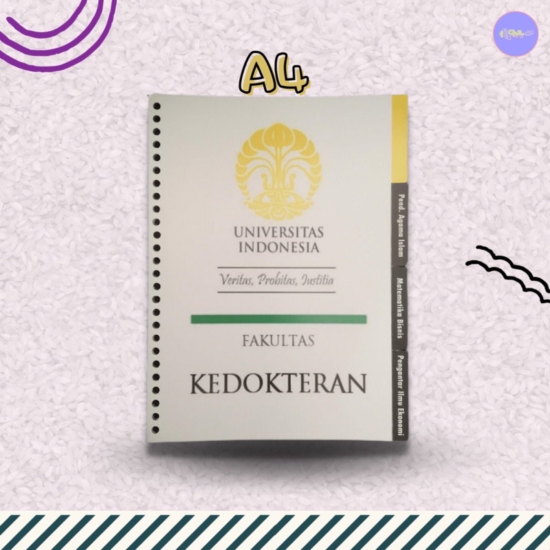 PEMBATAS BINDER DIVIDER A4
