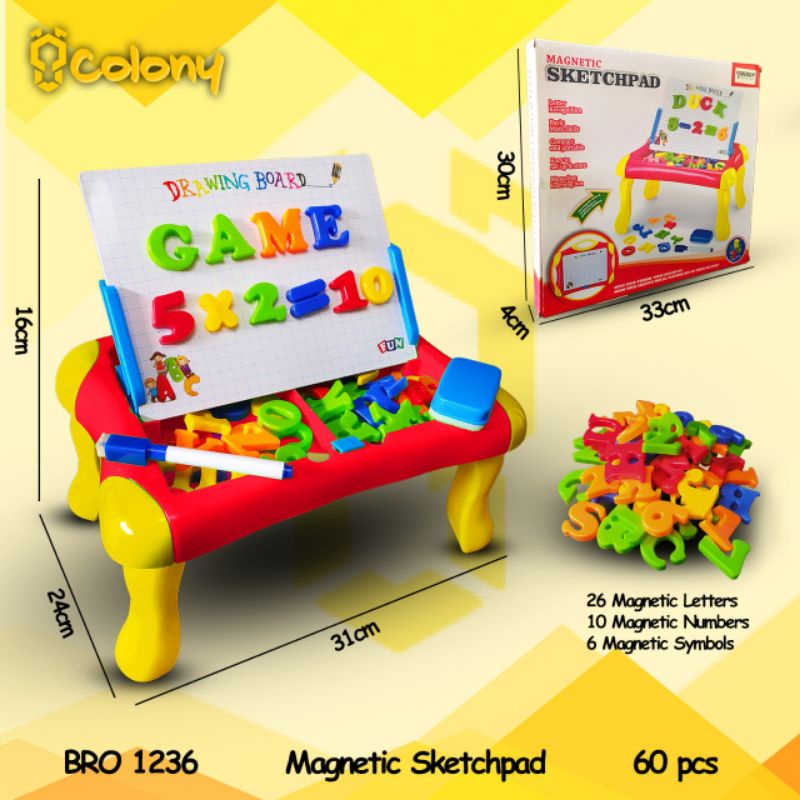 

Magnetic board 1236