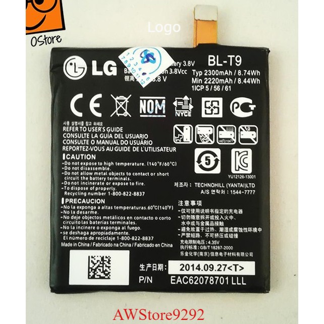 Mcom Battery Batre Baterai Mcom LG NEXUS 5 BL-T9 BLT9 BL T9