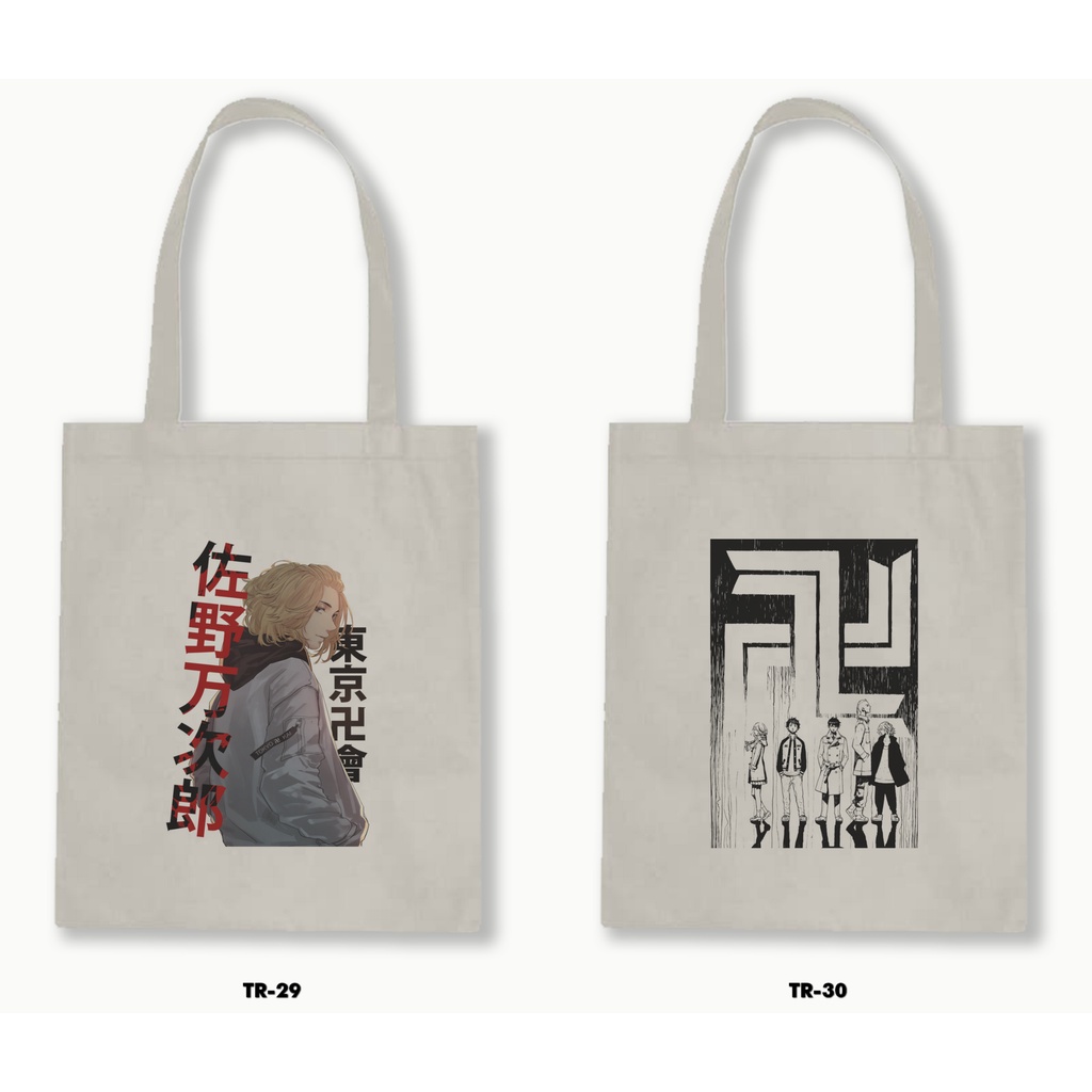 TOTE BAG BLACU - TOKYO REVENGERS / ANIME / MANGA 02