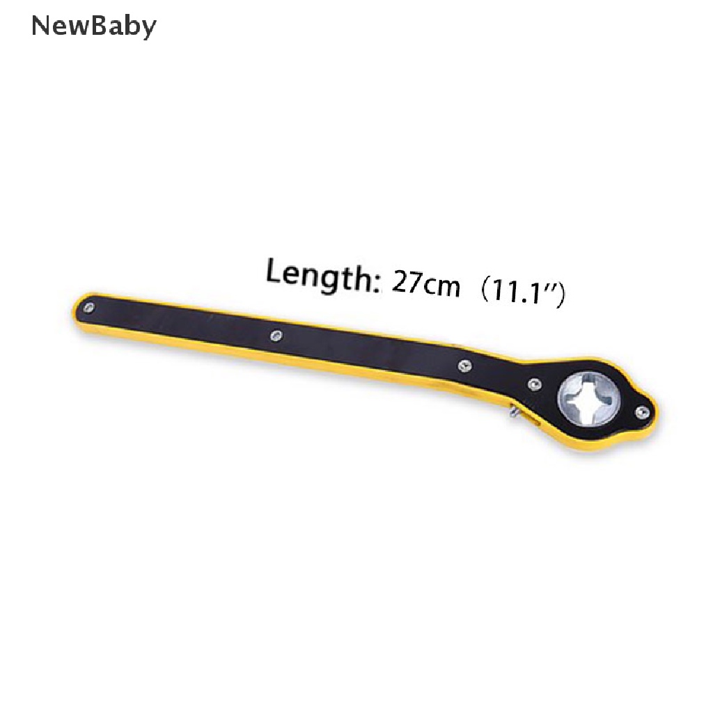 NewBaby Auto Labor-saving jack ratchet wrench Scissor Jack Garage Tire Wheel Lug Wrench ID