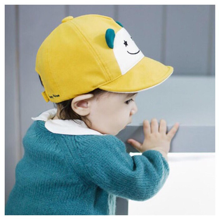 TOPI Fashion Baseball Karakter Lucu HELLO 6- 36 bulan VC