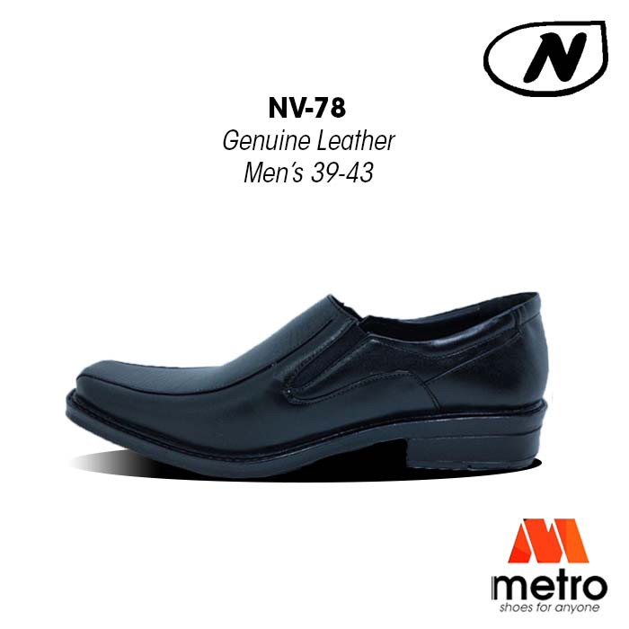 SEPATU - SEPATU PRIA - SEPATU PANTOFEL KULIT ASLI PRIA MURAH NEVILLE 78